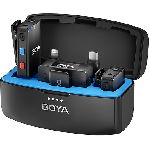 Boya BOYAMIC 3-In-1 Wireless Microphone with Onboard Recording - 1